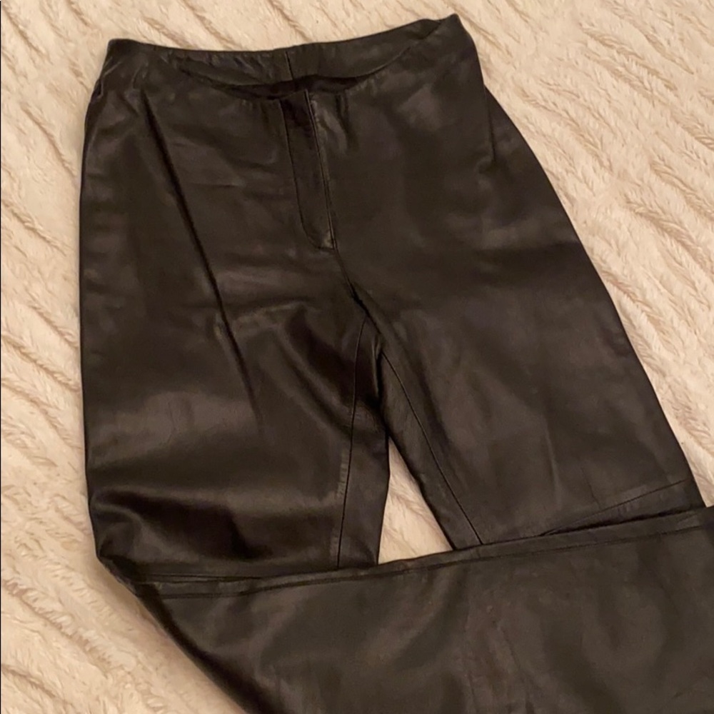 SOLD. Leather pants